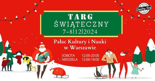 targ świąteczny pałac kultury i nauki 2024